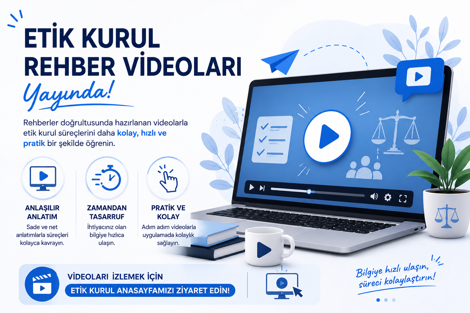 ETİK KURUL REHBER VİDEOLARI YAYIMLANDI